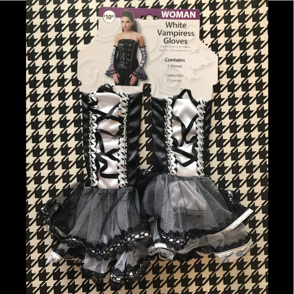 Vampiress Arm Gloves Costume Accessory